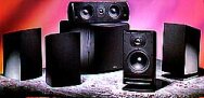 We always keep a considerable inventory of home a/v systems in stock! Click to enlarge this photo!